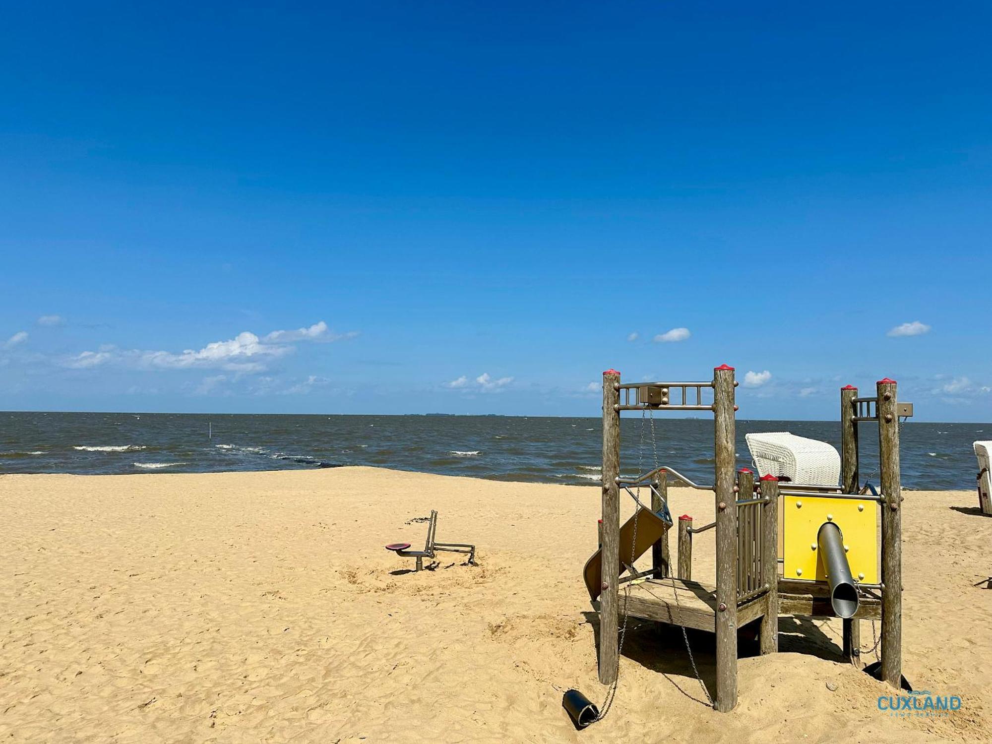 Urlaub Mit Spektakulaerer Aussicht Auf Das Wattenmeer Daire Cuxhaven Dış mekan fotoğraf