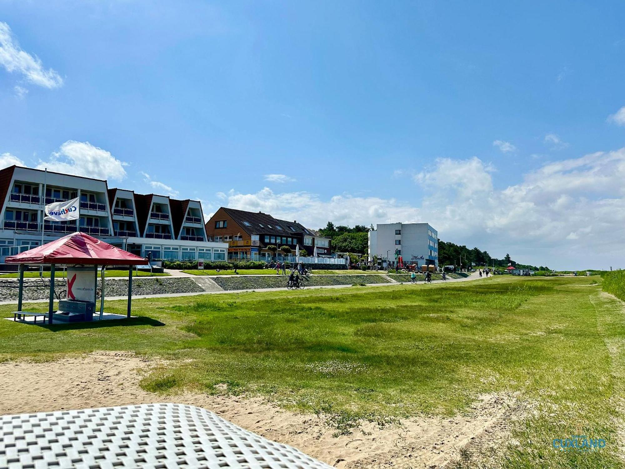 Urlaub Mit Spektakulaerer Aussicht Auf Das Wattenmeer Daire Cuxhaven Dış mekan fotoğraf